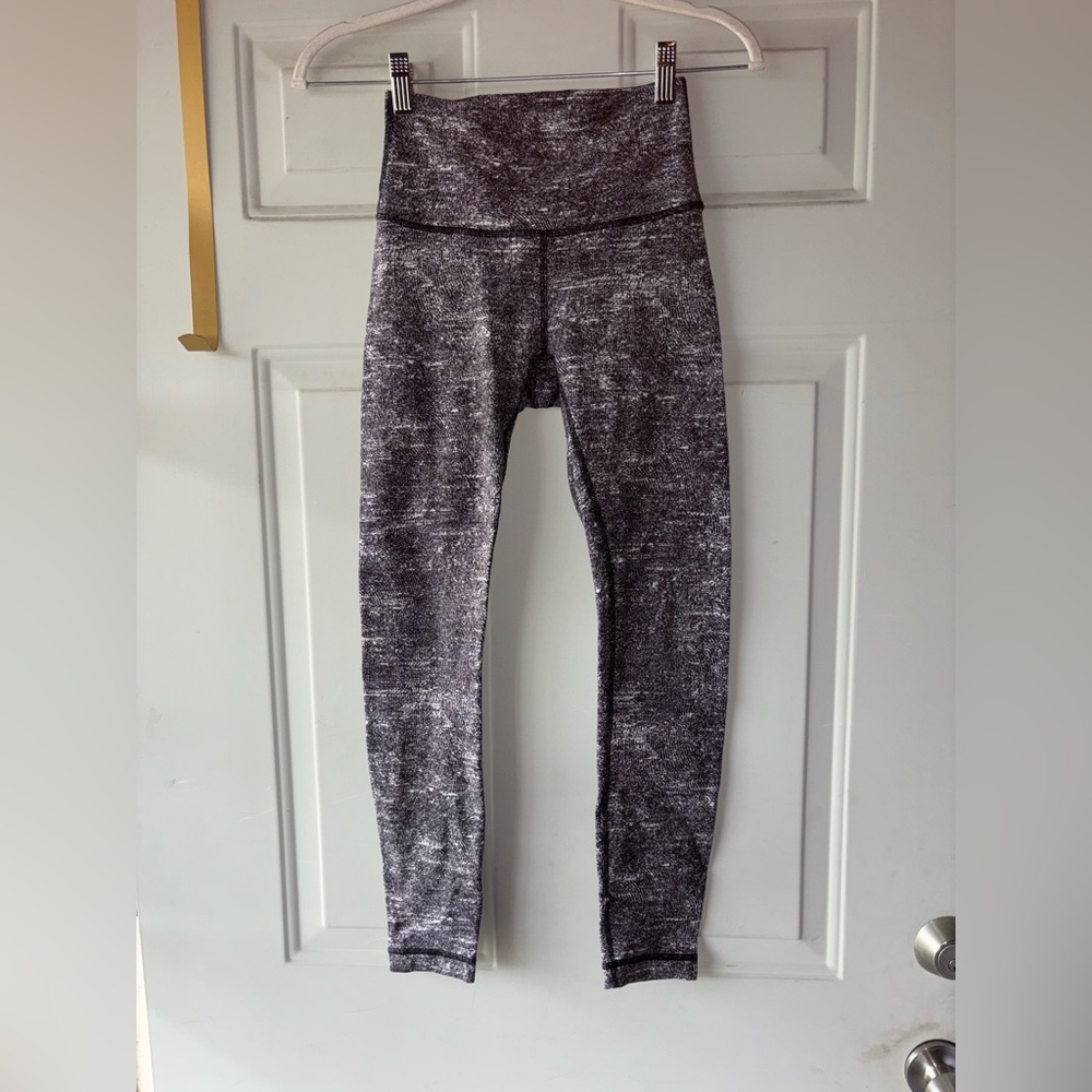 Lululemon gray marled leggings size S